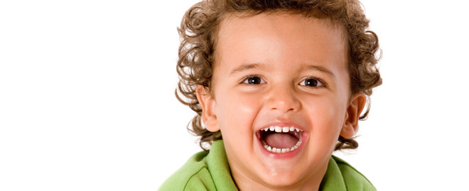 boy in green shirt